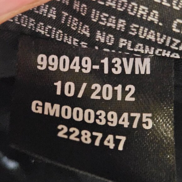 VTG Harley-Davidson Men Black Button Shirt L Biker Americana Normcore Streetwear - Picture 13 of 14